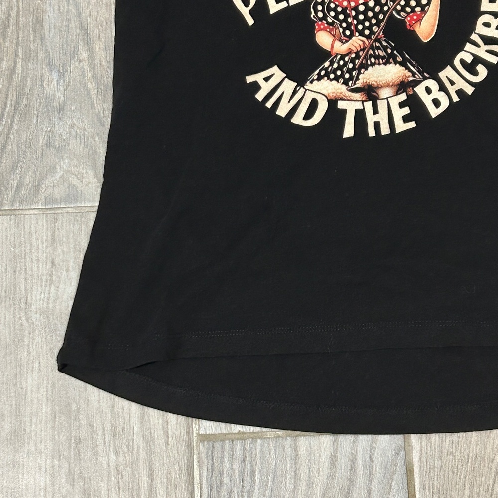 NWOT! Women's Retro Black Rockabilly Swing 50's T-Shirt - MEDIUM - Picture 6 of 6